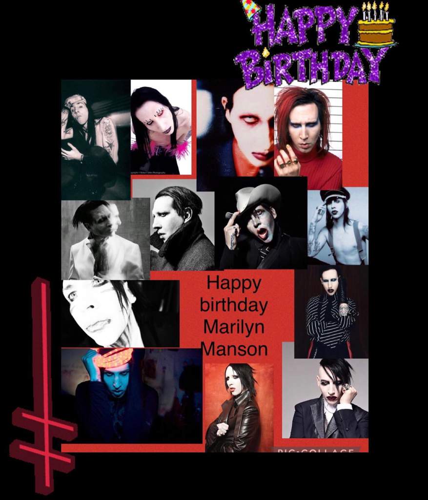 Happy birthday Marilyn Manson | Marilyn Manson. Amino