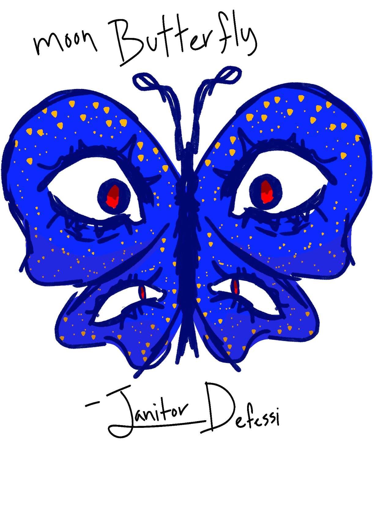 Moondrop inspired butterfly | Five Nights At Freddy's Amino