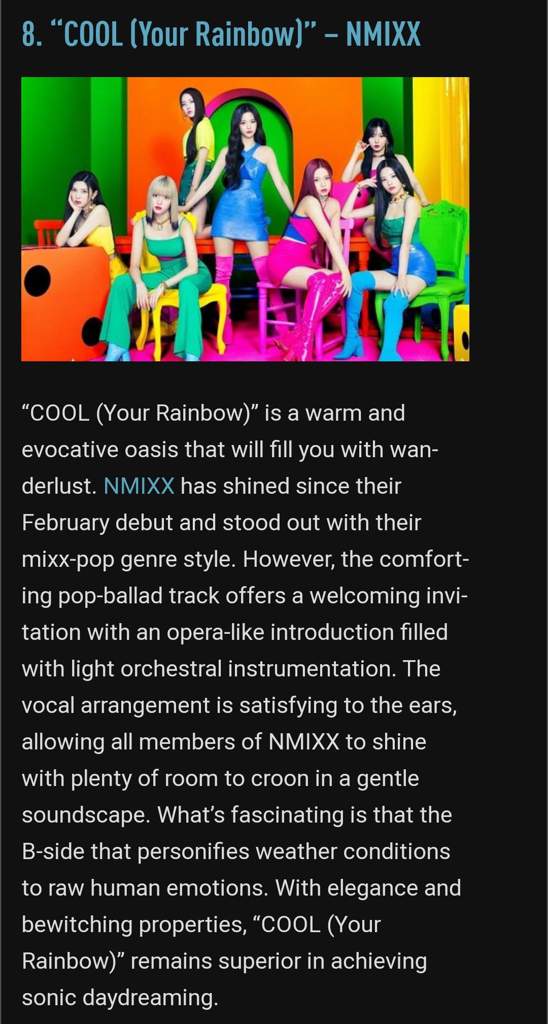 Best K-Pop B-Sides Of 2022 @Genius | NMIXX [엔믹스] Amino