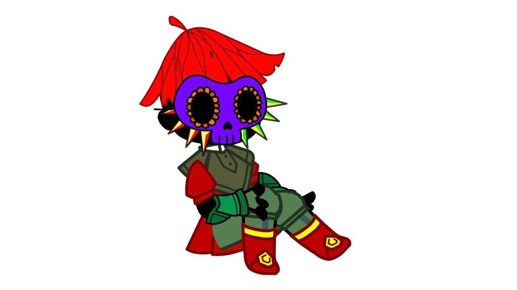 Skull kid in gacha club | Zelda Amino