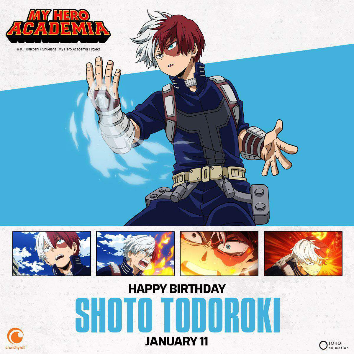 Alles Gute zum Geburtstag Shoto Todoroki🎂🎉🥳🥳🎊 | My Hero Academia German ...