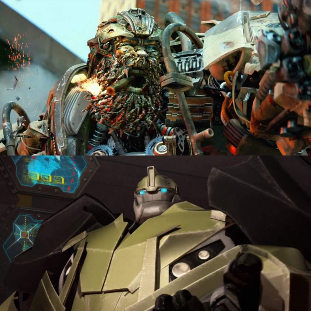 Hound (Bayverse) VS Bulkhead (TFP) | Battle Arena Amino Amino