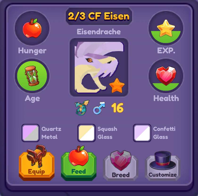 Swapping 2/3 CF Eisen | Dragon Adventures Trading Amino