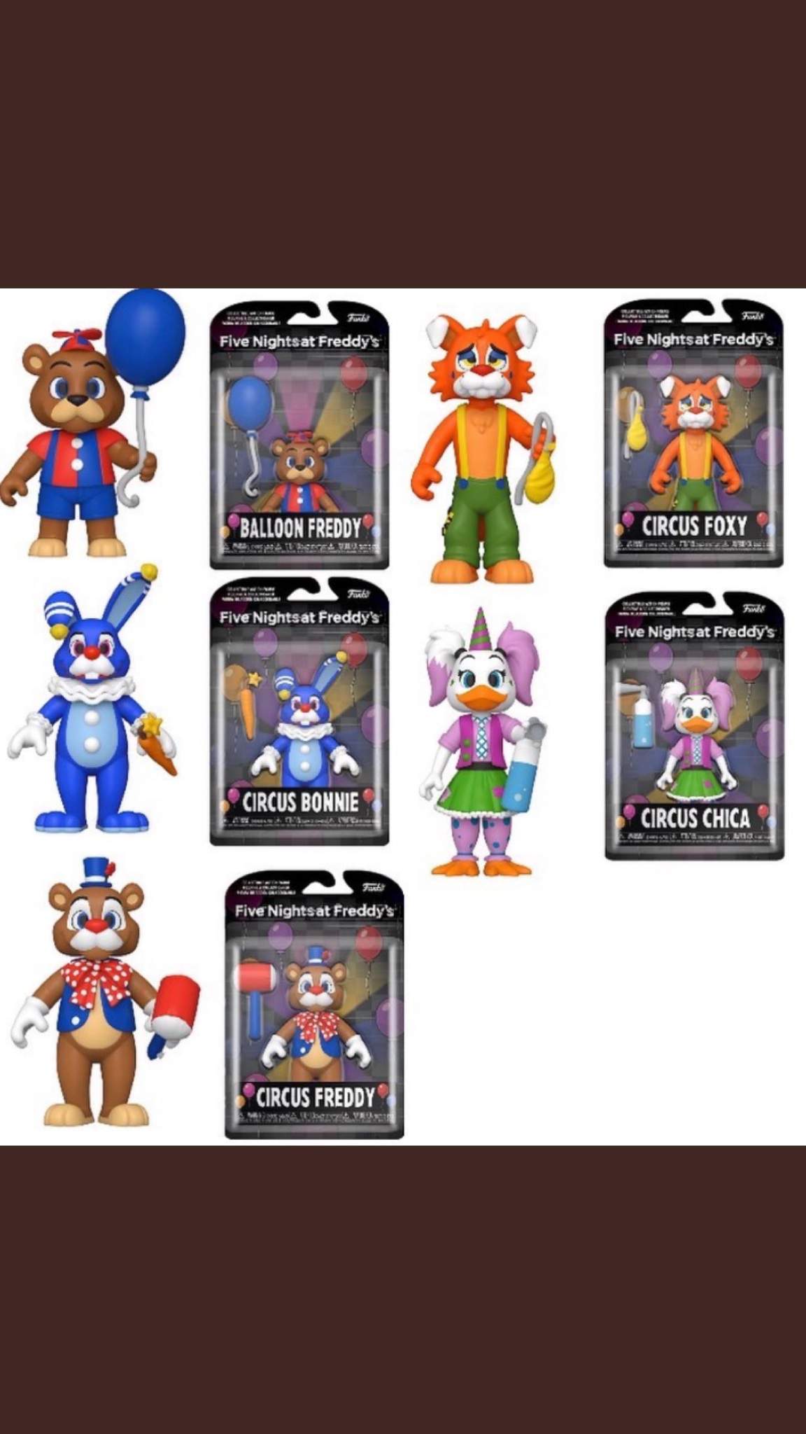 Meet the new fnaf charachters (the circus Animatronics) | GACHA/Fandoms ...