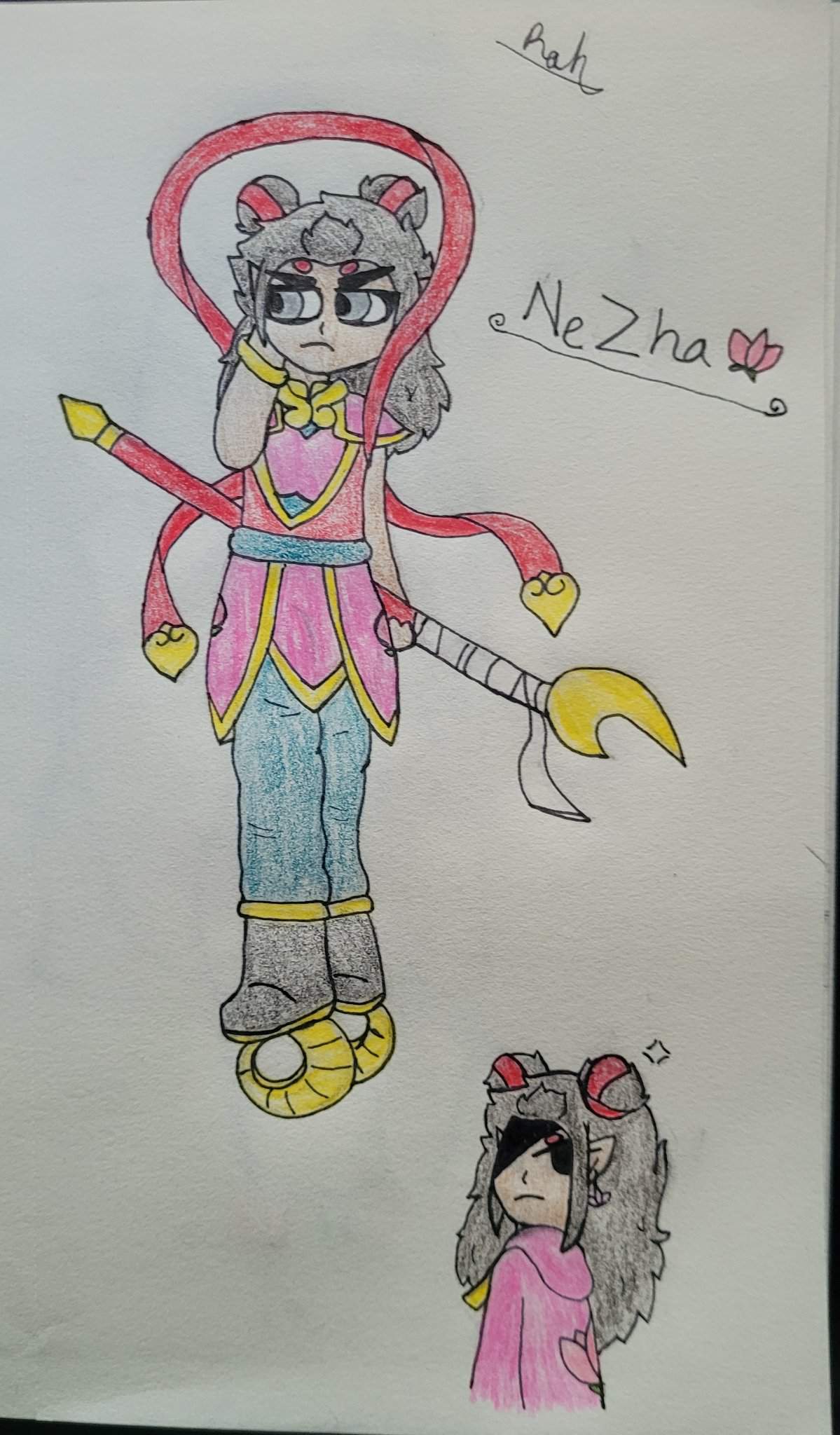 Kicking my feet over NeZha | LEGO Monkie Kid Official Amino