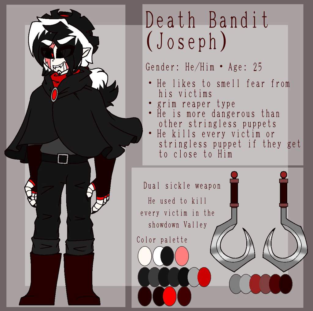 Death Bandit/Joseph - Showdown Bandit OC | Showdown Bandit Amino