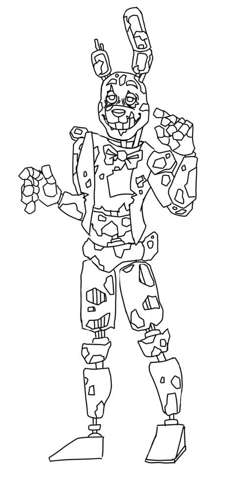 Springtrap Redesign | Five Nights At Freddy's Amino