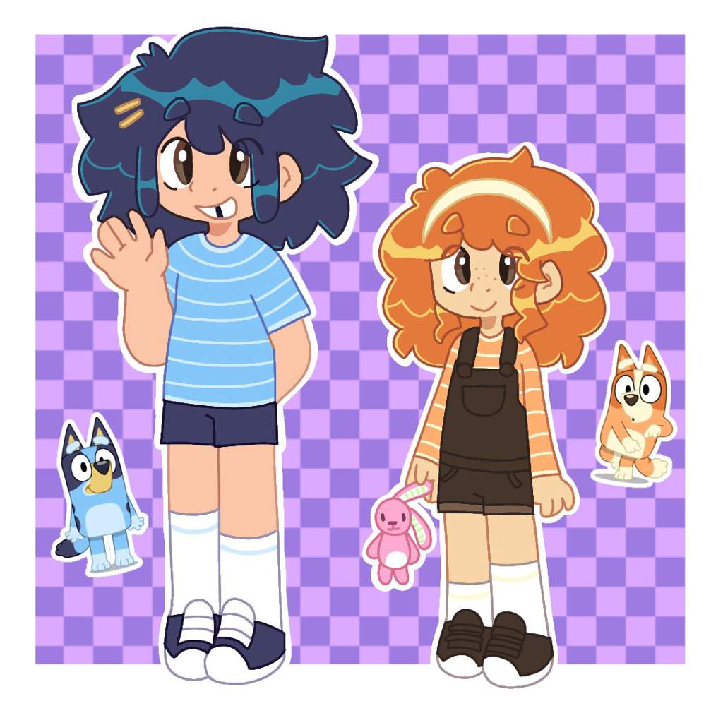 Bluey And Bingo As Humans; Again !! 