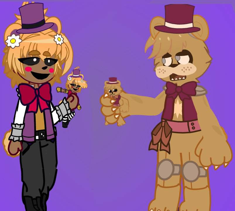 Fredbear + Psychic Friend Fredbear designs? | Fnaf Afton Family Amino