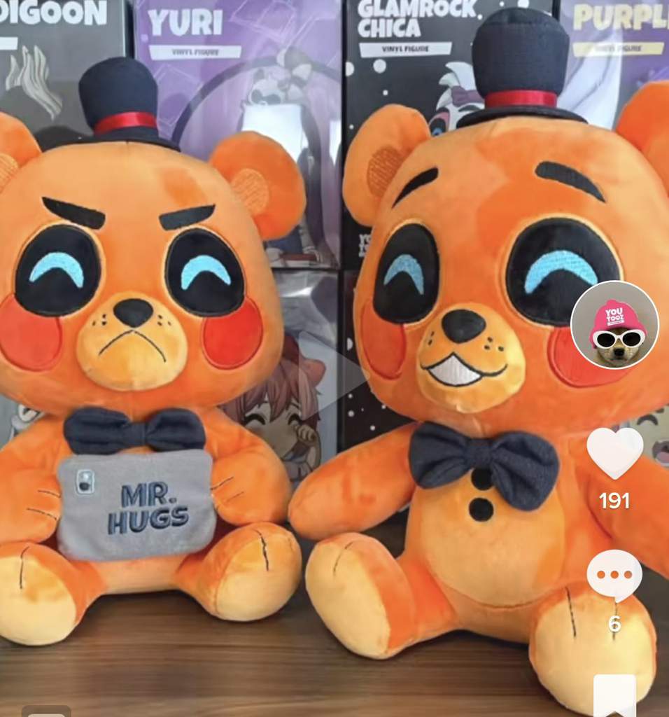 ️🌟YouTooz ha revelado DOS próximos peluches oficiales de Toy Freddy🌟 ️