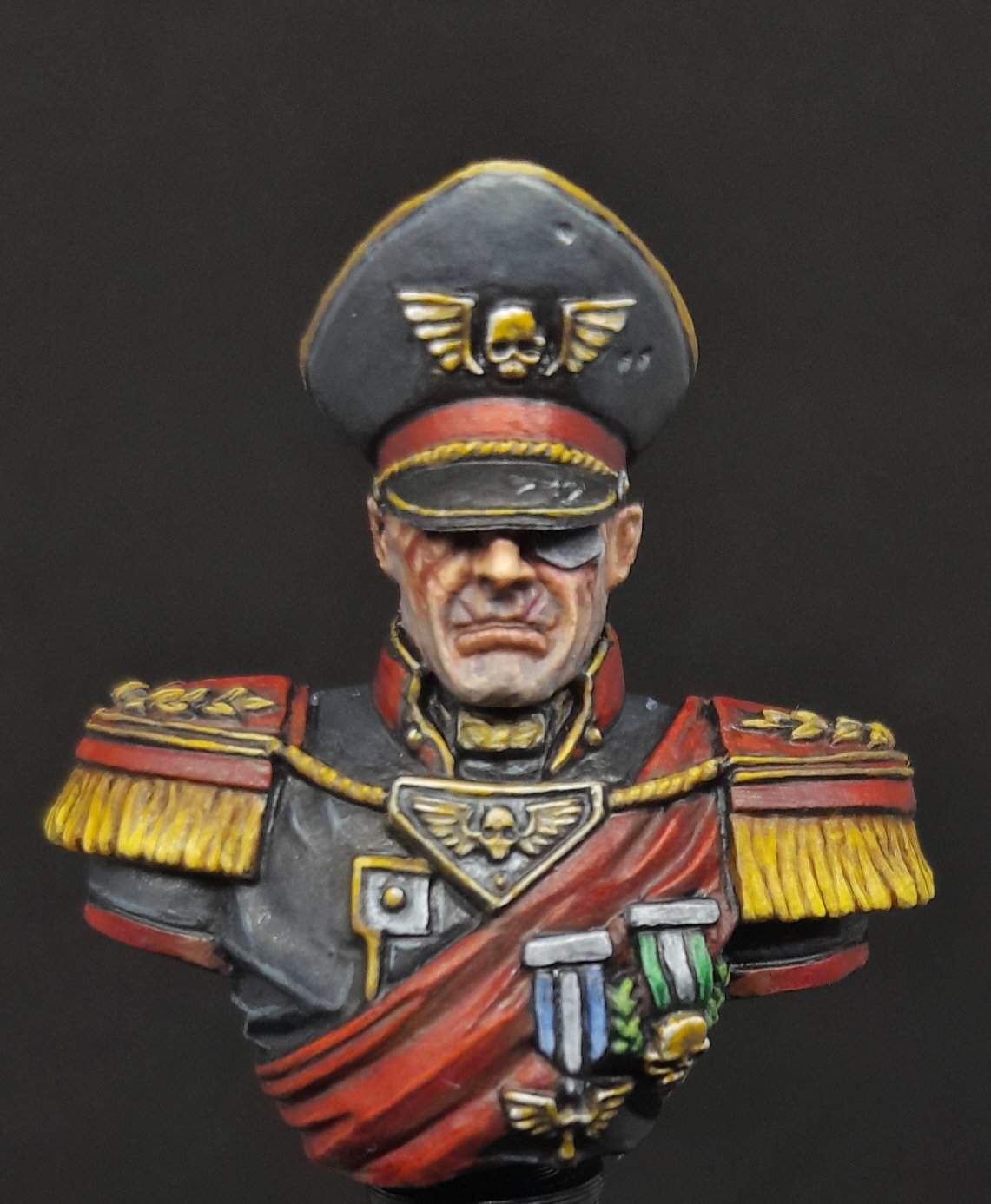 Commissar Bust from Warhammer 40K: Relic | Warhammer 40K Amino