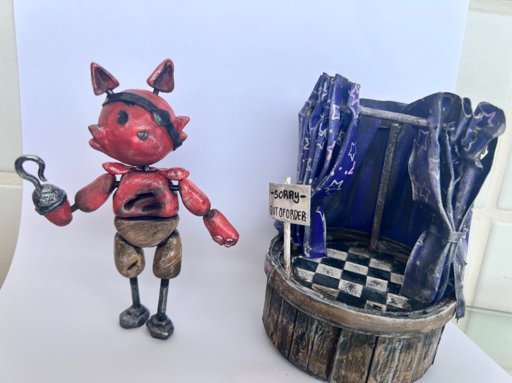 I made my own FNAF figurines! | Five Nights At Freddy's Amino