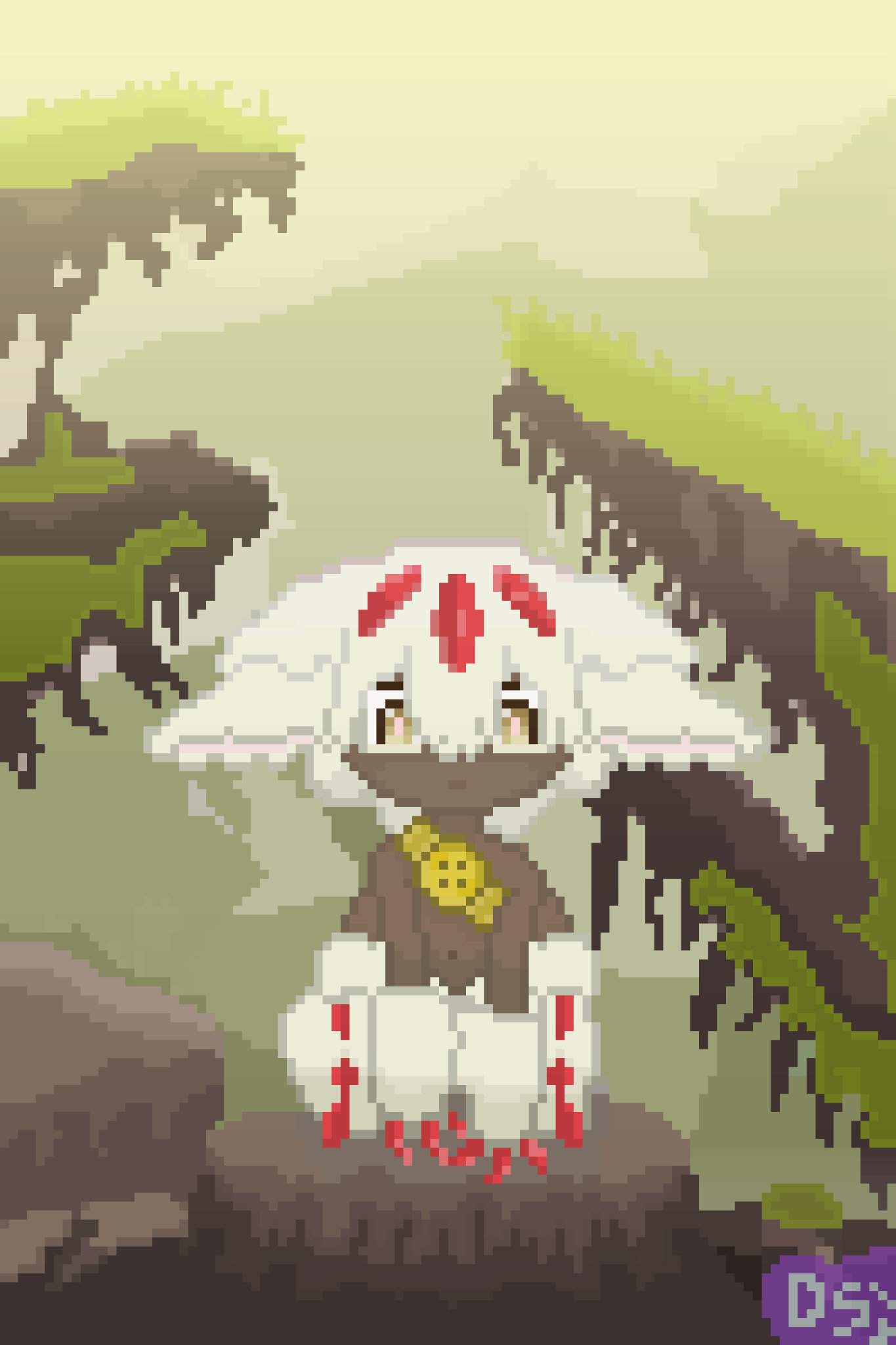 Echo por mí Faputa pixel art | Made In Abyss Amino Amino