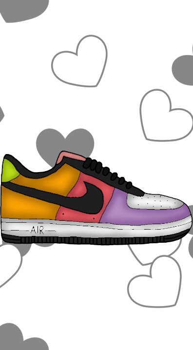 digital air force 1 drawing 👟 | Beginner Artist Amino