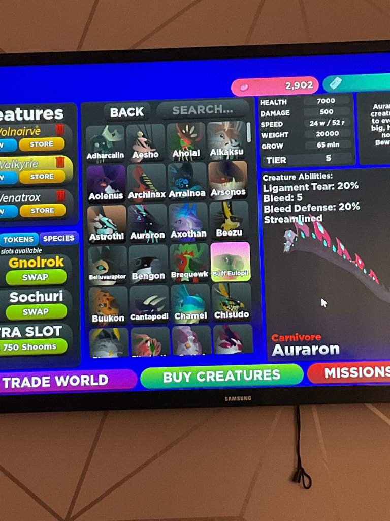 TRADING ENTIRE INVENTORY | Roblox Creatures of Sonaria Amino