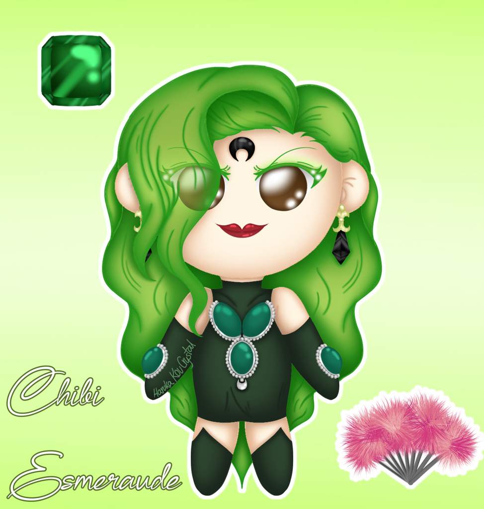 Chibi Esmeraude 💚 | Sailor Moon Amino