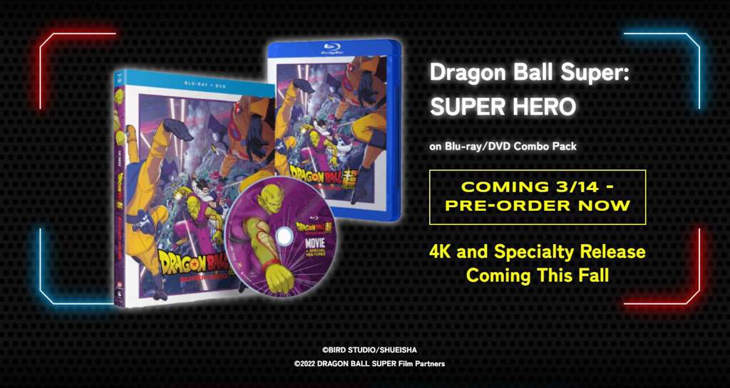 Dragon Ball Super: Super Hero' Gets SteelBook Treatment This Fall