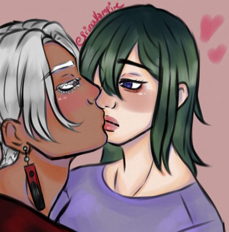 Finished Art #1 [Izana x Lilly (my oc)] 👉👈💞 | Tokyo Revengers! Amino