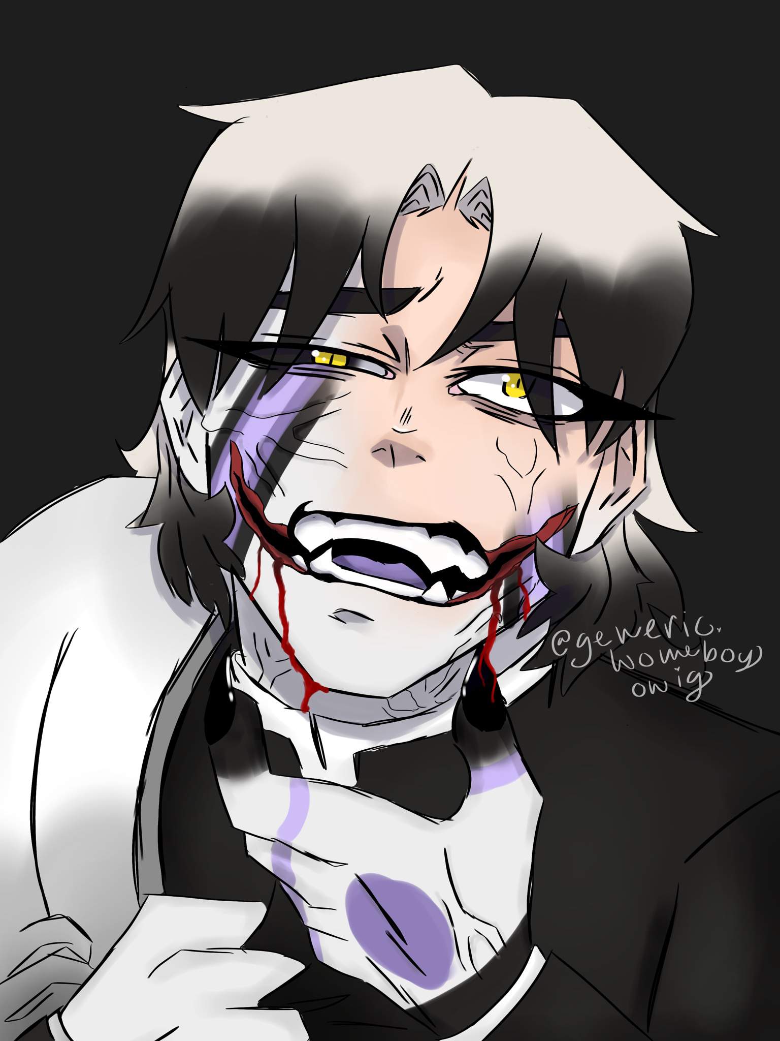 doodle post — updated yushin icon :’) | Demon Slayer Amino