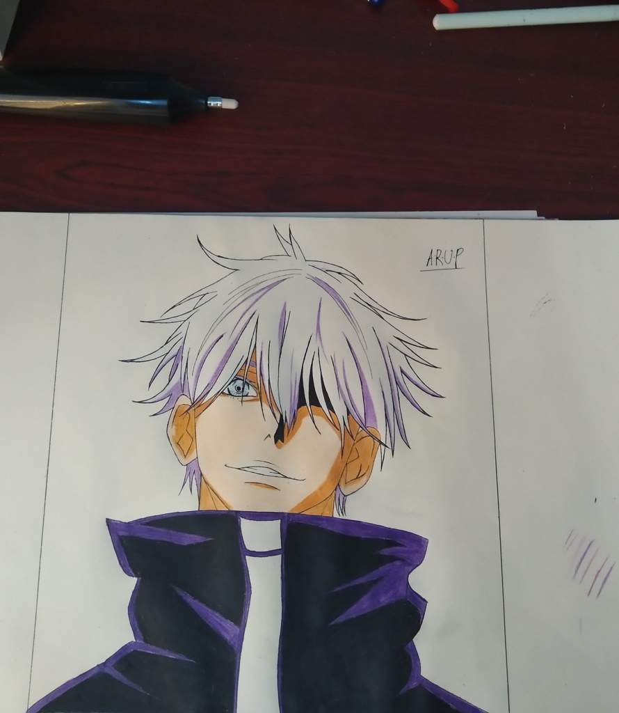 Gojo Satoru Drawing | Anime Amino