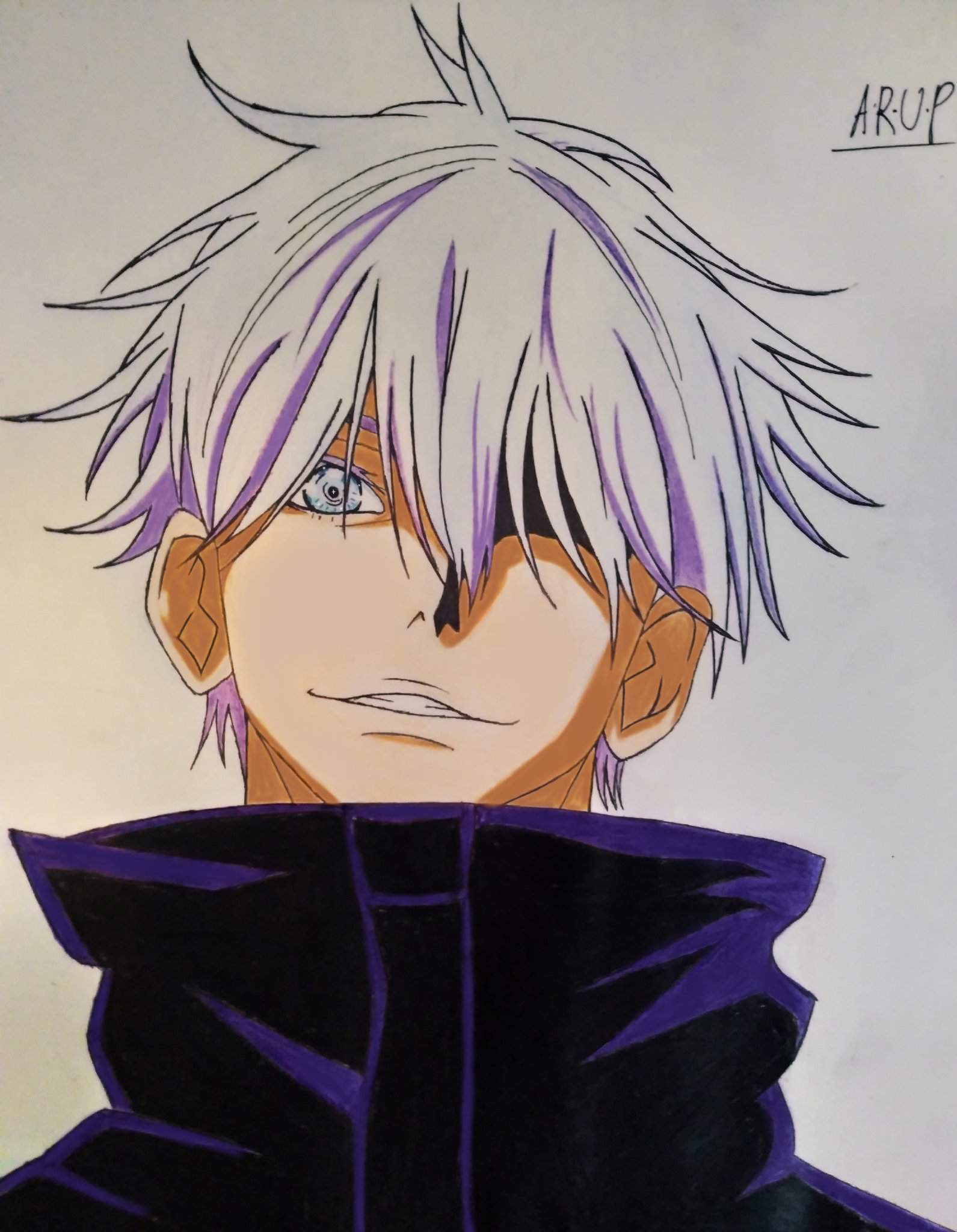 Gojo Satoru Drawing | Anime Amino