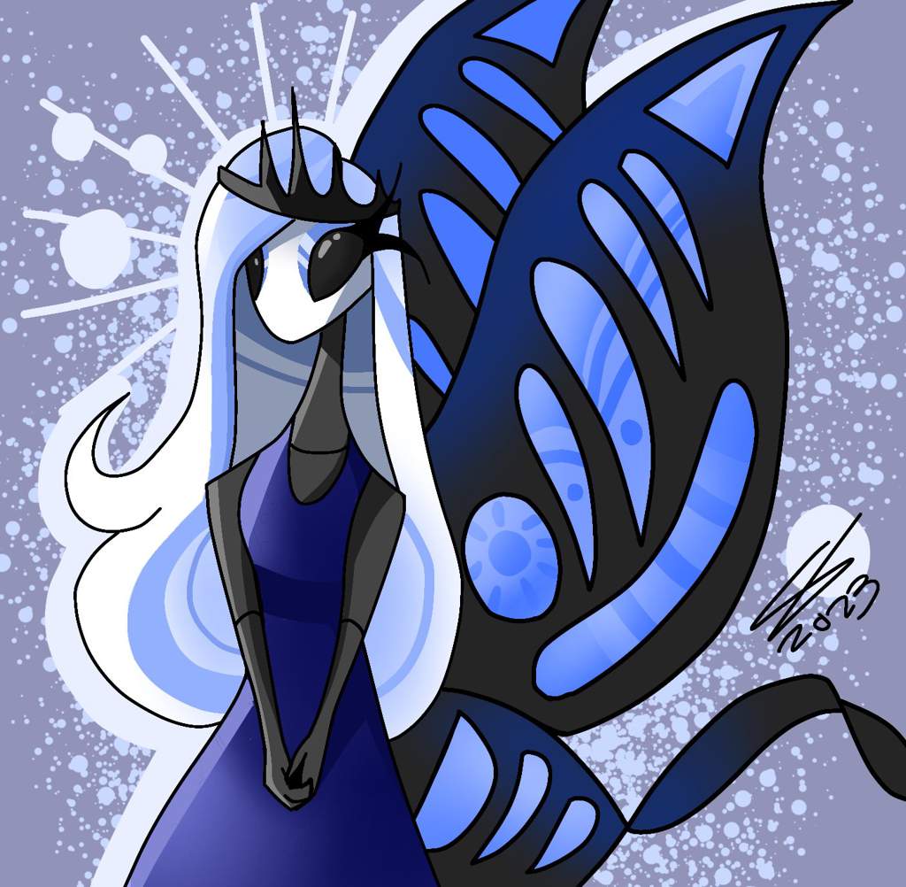 Blue dragon tail butterfly 🦋 | Hollow Knight™ Amino