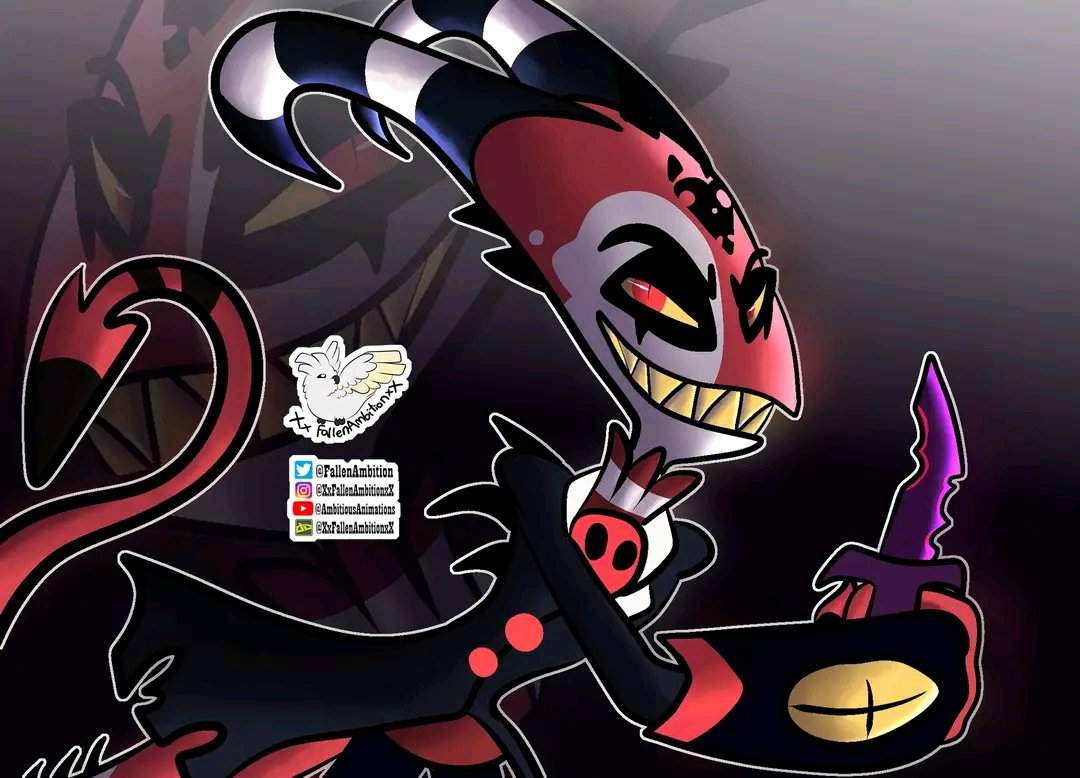 He gots a knife | 💕Hazbin Hotel💕 Amino