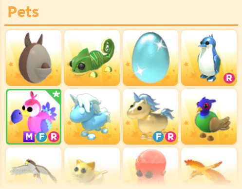 Taking offers on some of my pets or rare/old foods/potions/toys ...