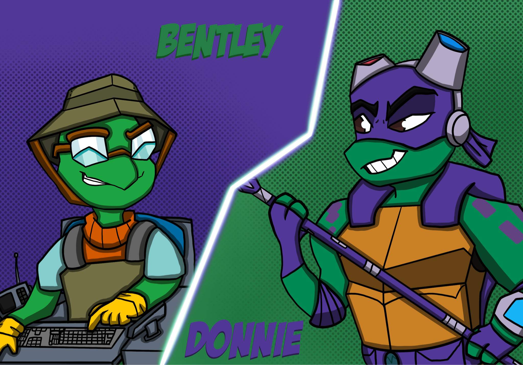 Two turtle geniuses | Sly Cooper/Raccoon Amino