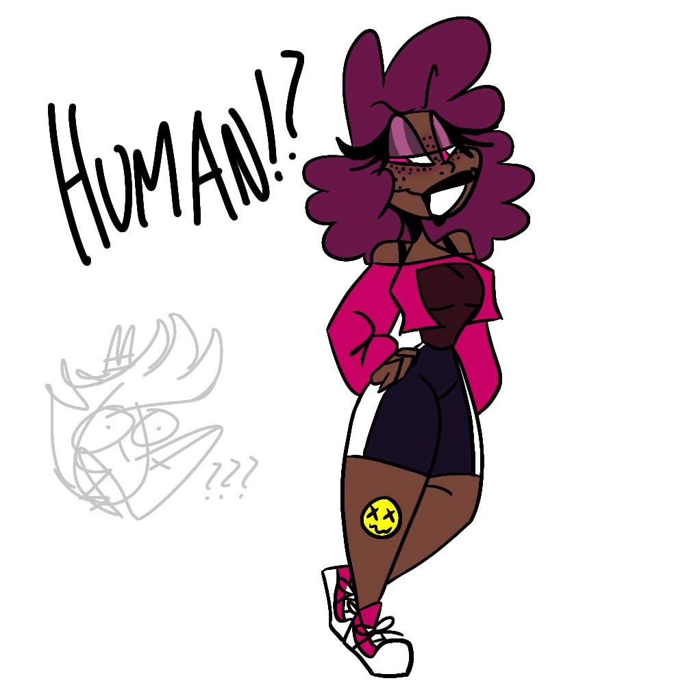 VIVIAN BUT HUMAN?? | •Hazbin Hotel/Helluva Boss• Amino