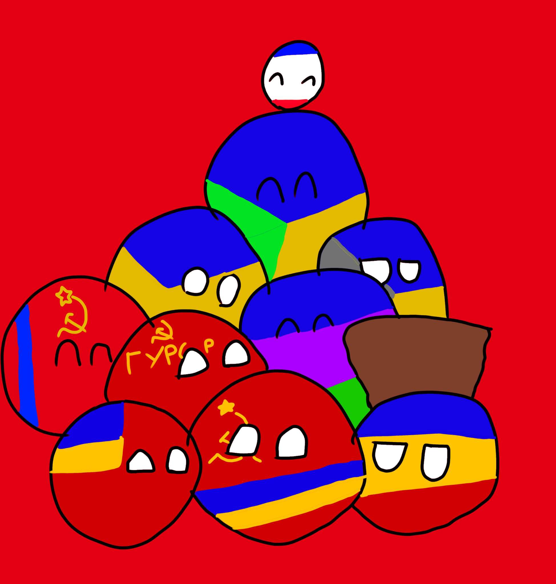 ukrainian soviet federative socialist republic | Polandball Amino