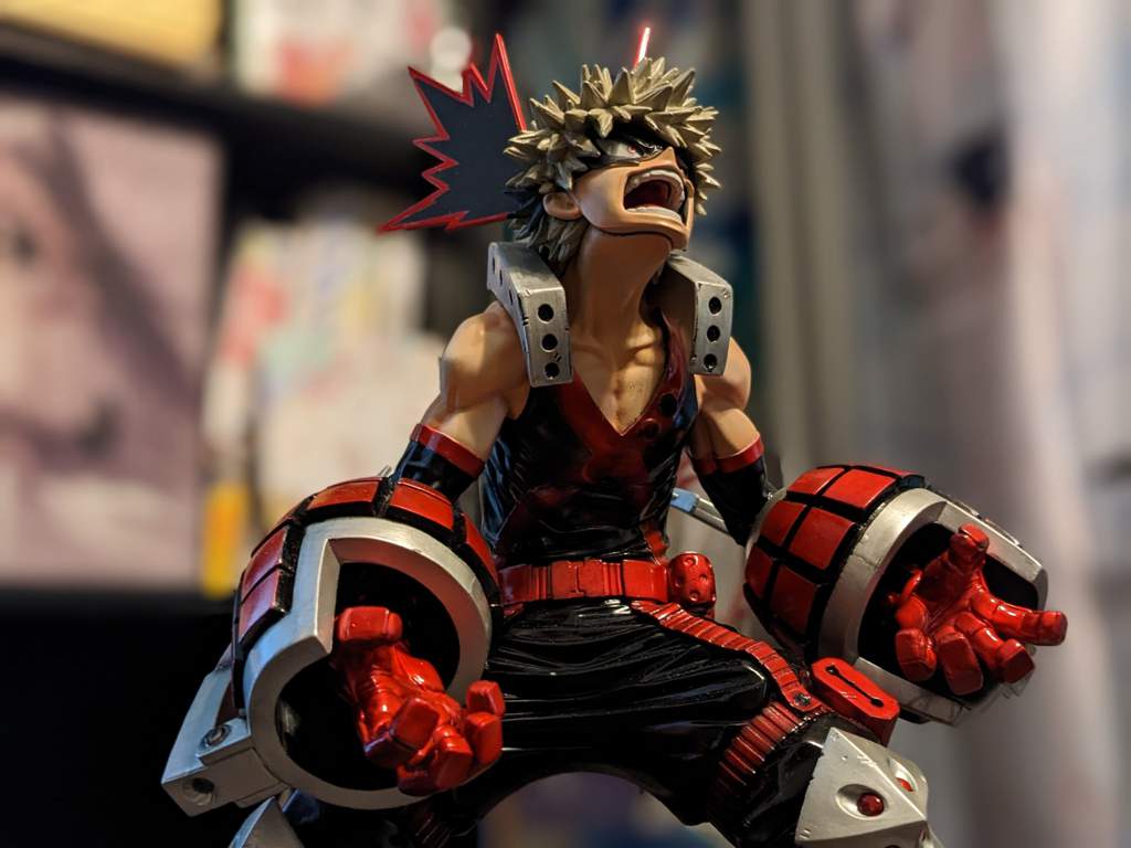 Custom Painted Bakugo Figure 💥 | Anime Amino