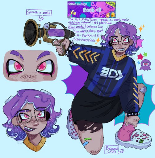 I'm back + comamawa my favorite artist | Splatoon Amino