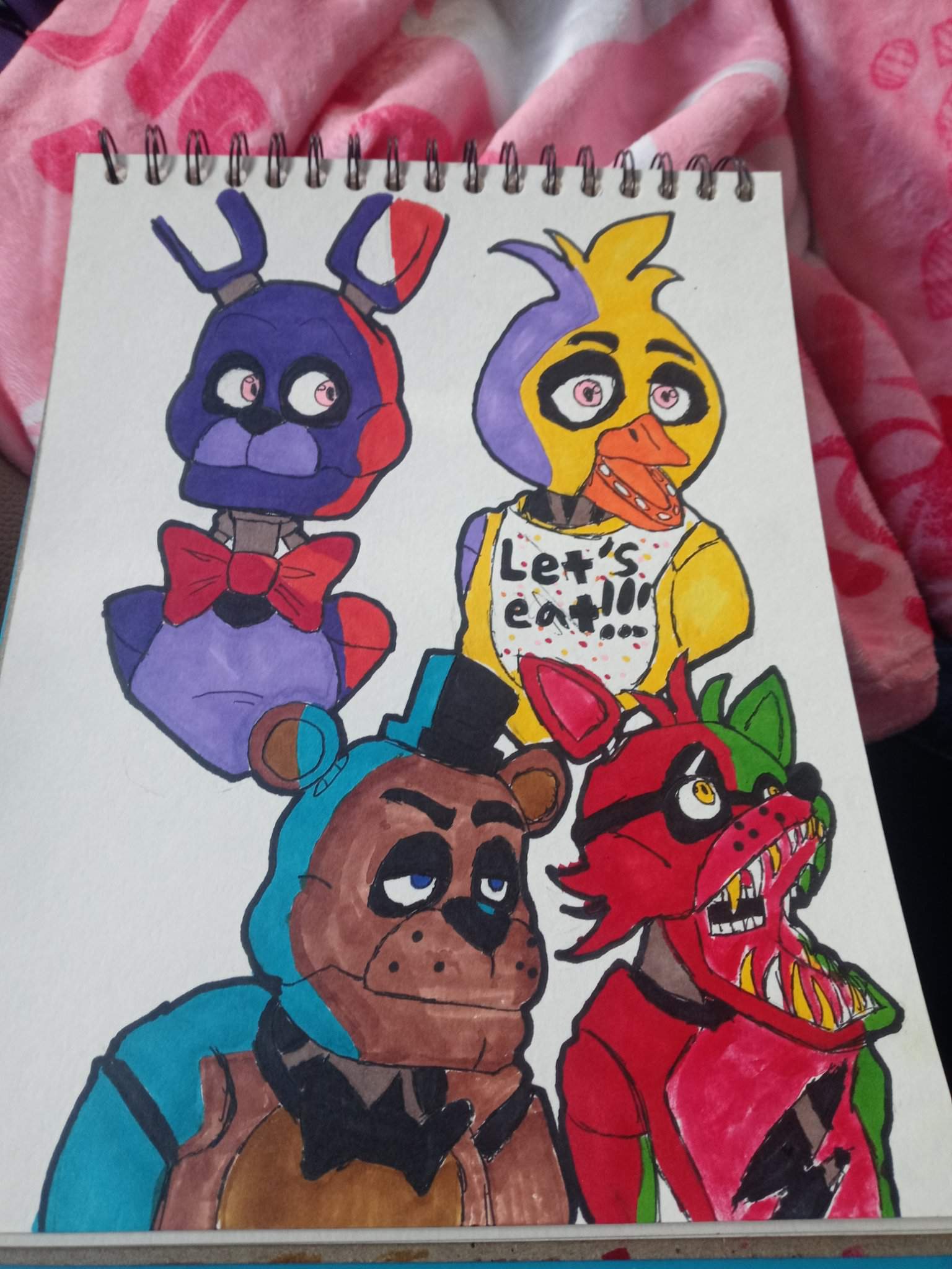 FNAF 1 drawing | Art@Anime Amino