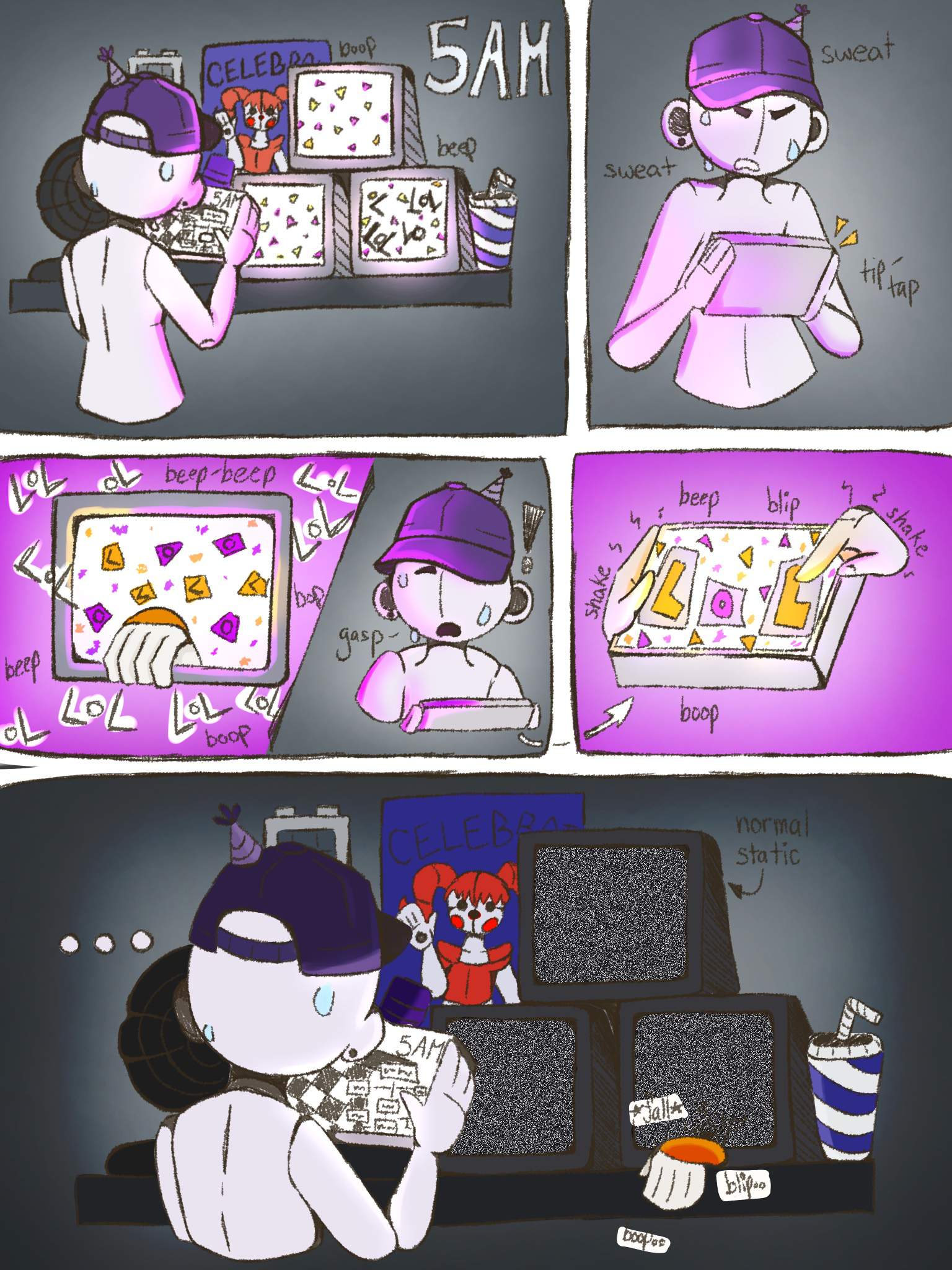 Lolbit Hook Hand Comic :DD | Five Nights At Freddy's Amino