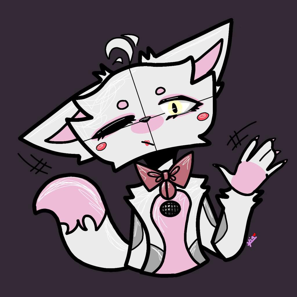 So I was bored and drew Funtime Foxy! | 《《Fnaf》》 Amino