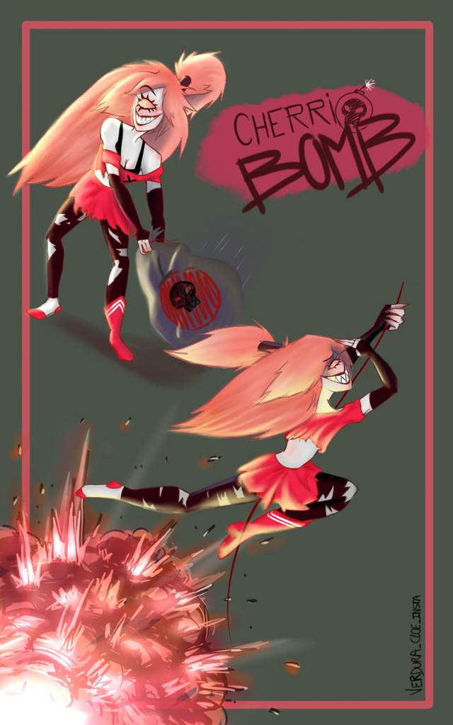 ~~FANART CHERRI BOMB~~ | Hazbin Hotel (official) Amino