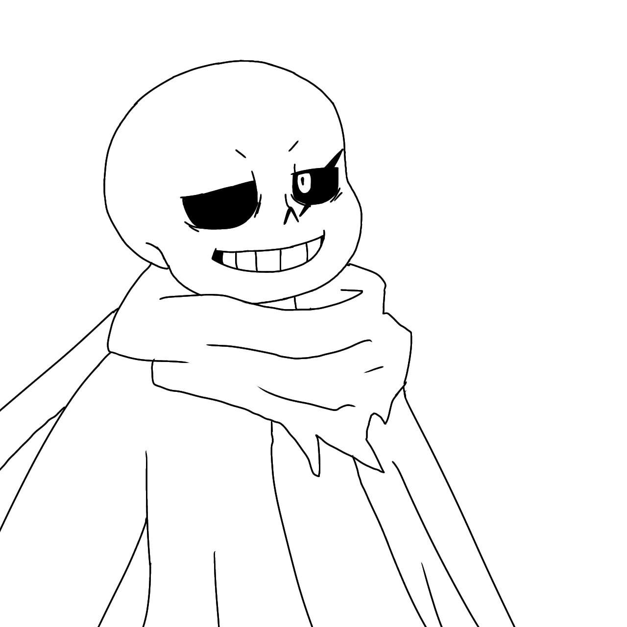 Desenho Major Sans | Undertale Brasil Amino