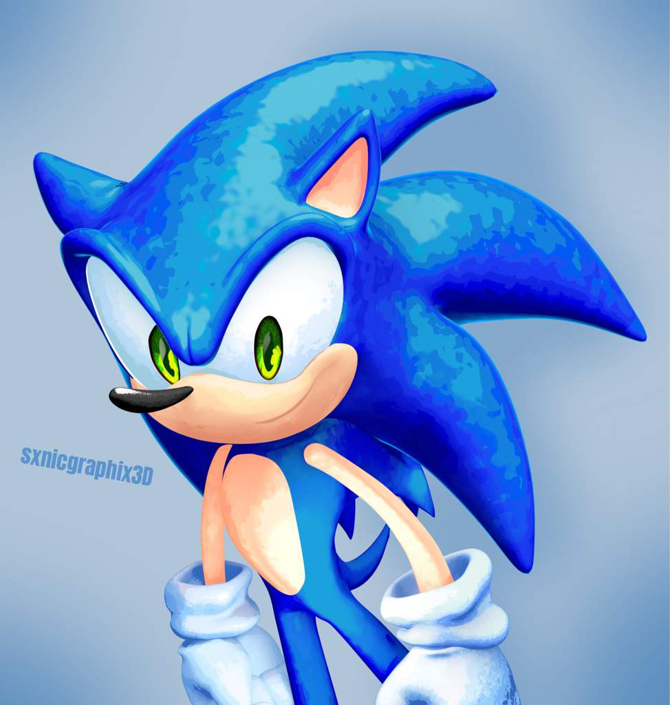 Sonic render🔵 | Sonic the Hedgehog! Amino