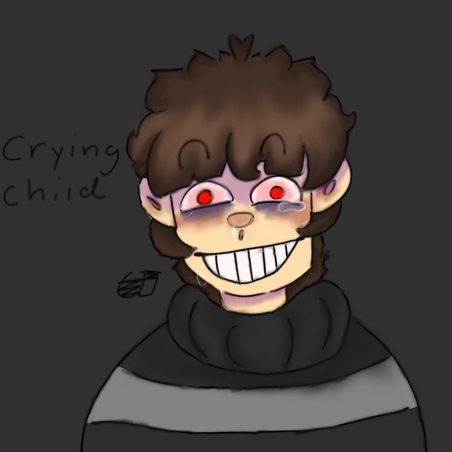 Crying Child [Drawing] | Five Nights At Freddy's Amino