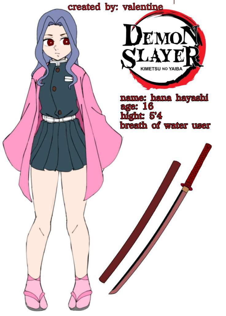 Oc hana hayashi | Demon Slayer Amino