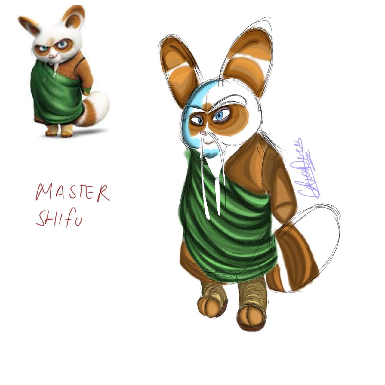 Master Shifu - Kung-fu Panda 3 Art | Kung Fu Panda Amino